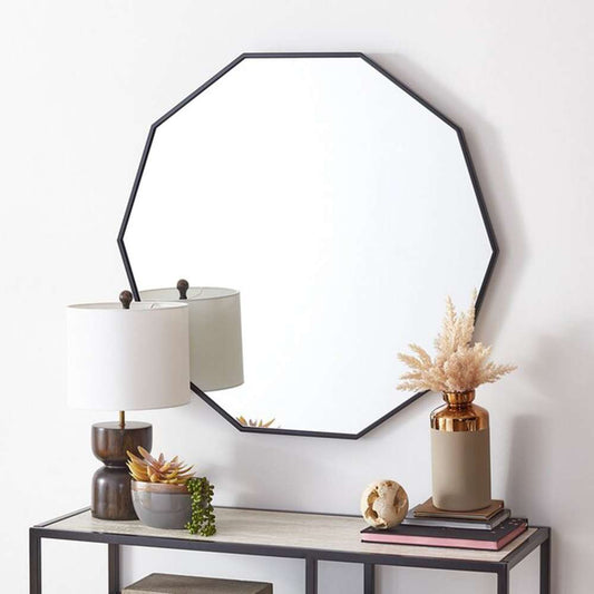 Safavieh - Kyna 34.5in Mirror - Black - MRR2010B veiw 2