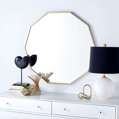 Safavieh - Kyna 34.5in Mirror - Brass - MRR2010A veiw 2