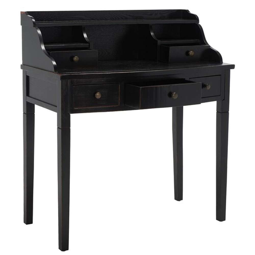 Safavieh - Landon Writing Desk - Black - AMH6516B veiw 3