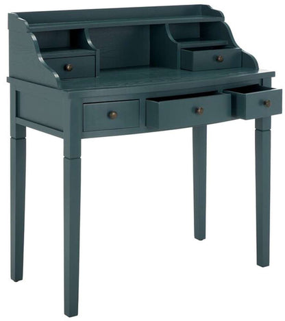 Safavieh - Landon Writing Desk - Teal - AMH6516E veiw 4