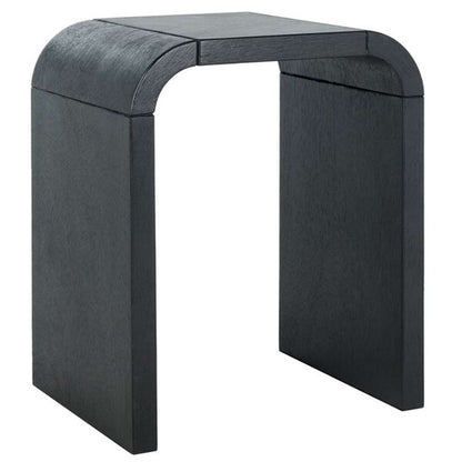 Safavieh - Liasonya Curved Accent Table - Black - ACC6608C veiw 3