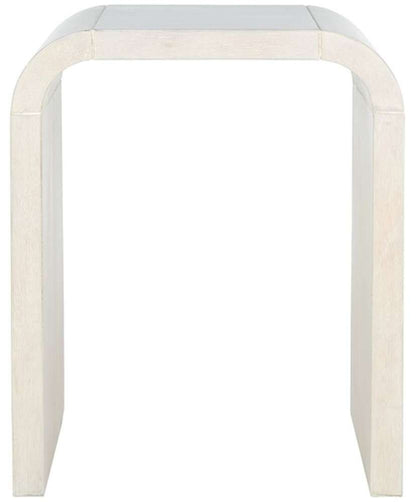 Safavieh - Liasonya Curved Accent Table - White Washed - ACC6608B veiw 1