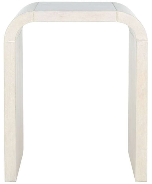 Safavieh - Liasonya Curved Accent Table - White Washed - ACC6608B veiw 1