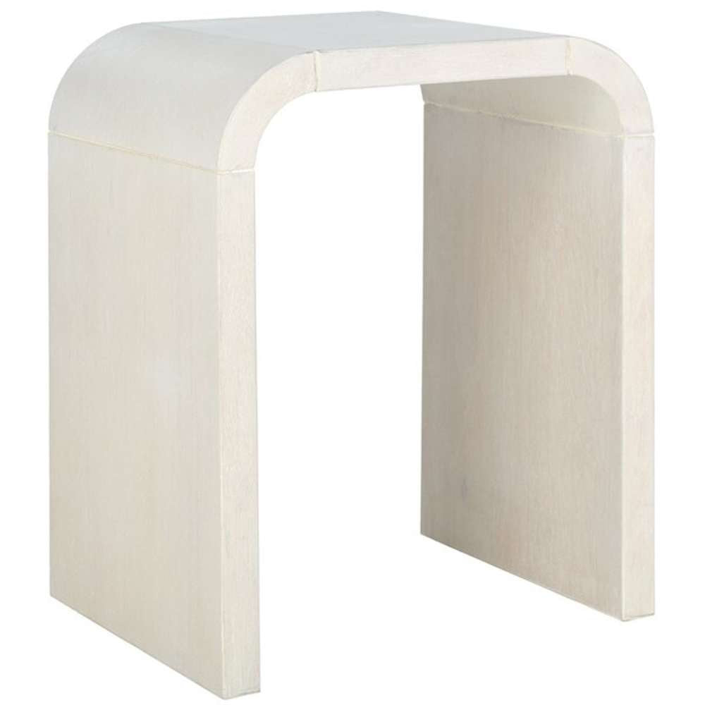 Safavieh - Liasonya Curved Accent Table - White Washed - ACC6608B veiw 3