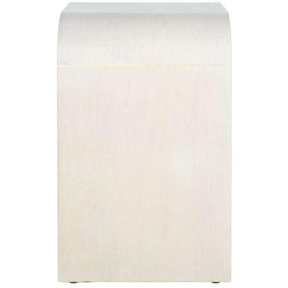 Safavieh - Liasonya Curved Accent Table - White Washed - ACC6608B veiw 4