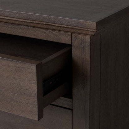 Safavieh - Lisabet 3 Drawer Wd Nightstand - Light Brown - SFV7705B veiw 2