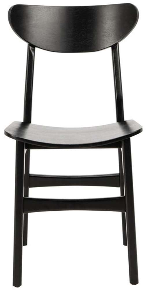 Safavieh - Lucca Retro Dining Chair - Black  (Set of 2) - DCH1001G-SET2 veiw 1