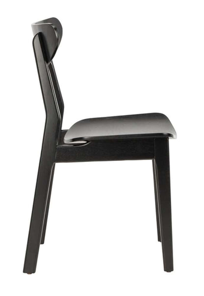 Safavieh - Lucca Retro Dining Chair - Black  (Set of 2) - DCH1001G-SET2 veiw 4