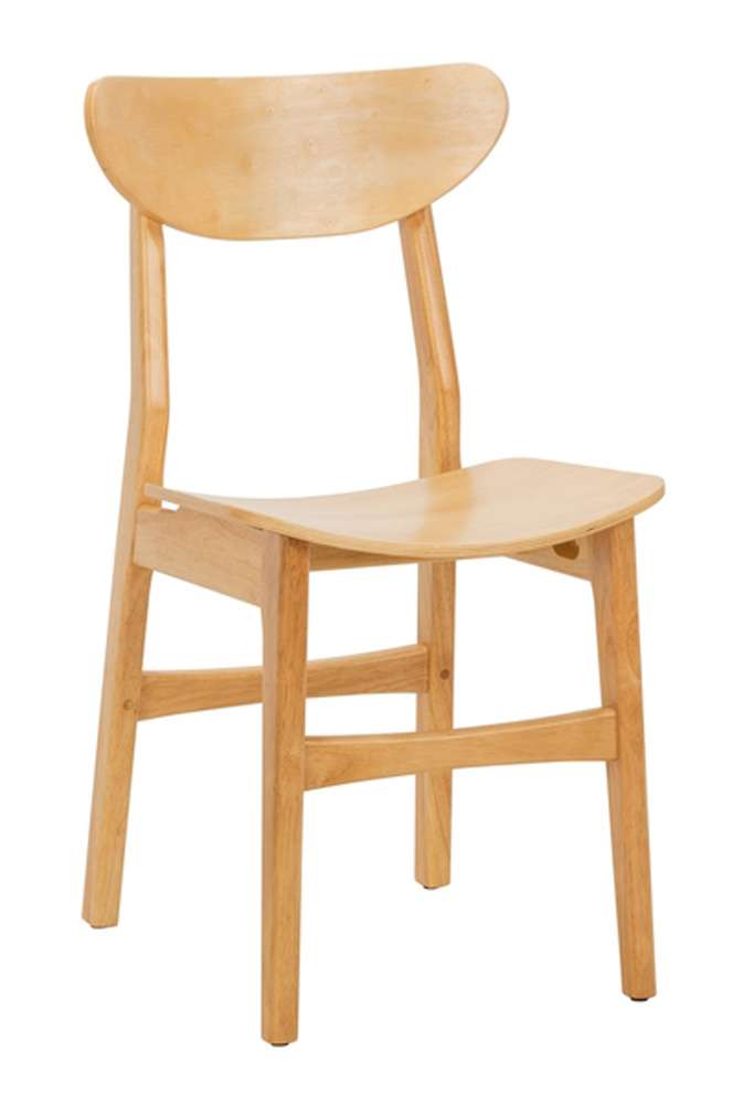 Safavieh - Lucca Retro Dining Chair - Natural  (Set of 2) - DCH1001A-SET2 veiw 3