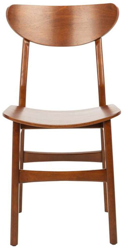 Safavieh - Lucca Retro Dining Chair - Walnut  (Set of 2) - DCH1001D-SET2 veiw 1