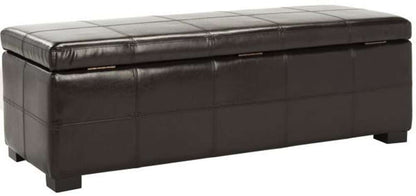 Safavieh - Madison Lg Storage Bench - Brown - HUD8226A veiw 1
