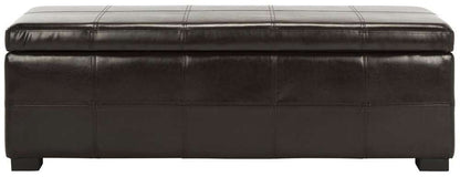 Safavieh - Madison Lg Storage Bench - Brown - HUD8226A veiw 2