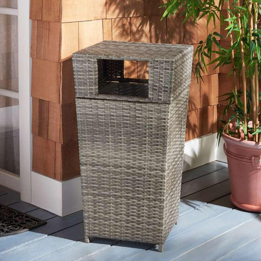 Safavieh - Mazeli Trash Bin - Grey - PAT7512B veiw 2