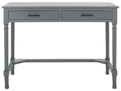 Safavieh - Mckinlee 2 Drawer Desk - Distressed Grey - DSK5705B veiw 1