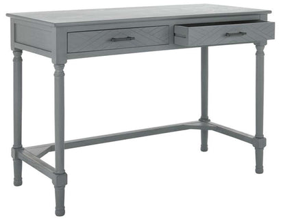 Safavieh - Mckinlee 2 Drawer Desk - Distressed Grey - DSK5705B veiw 4