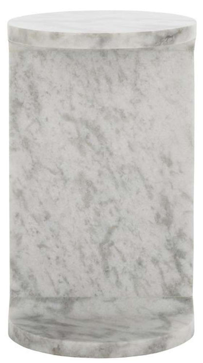 Safavieh - Melinda Marble inCin Accent Table - White - SFV9714A veiw 1