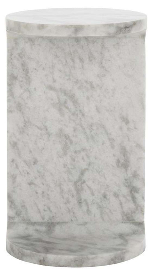 Safavieh - Melinda Marble inCin Accent Table - White - SFV9714A veiw 1
