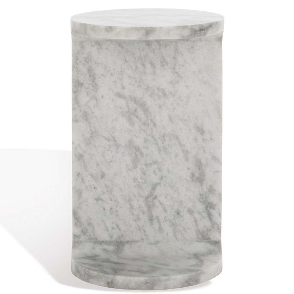 Safavieh - Melinda Marble inCin Accent Table - White - SFV9714A veiw 3