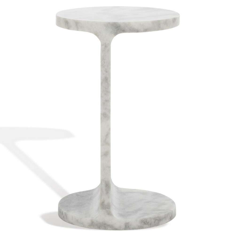Safavieh - Melinda Marble inCin Accent Table - White - SFV9714A veiw 5