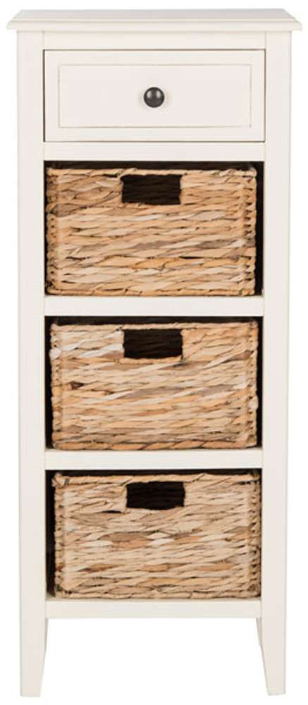 Safavieh - Michaela Storage Unit - Vintage White - AMH5744B veiw 1