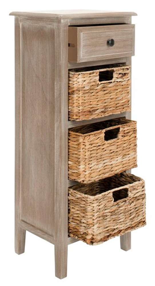 Safavieh - Michaela Storage Unit - White Washed - AMH5744E veiw 3
