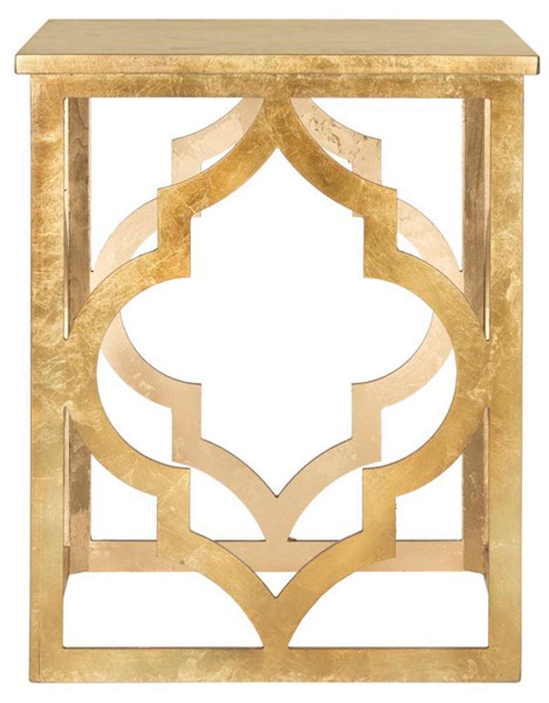 Safavieh - Milo End Table - Gold - AMH1508B veiw 1