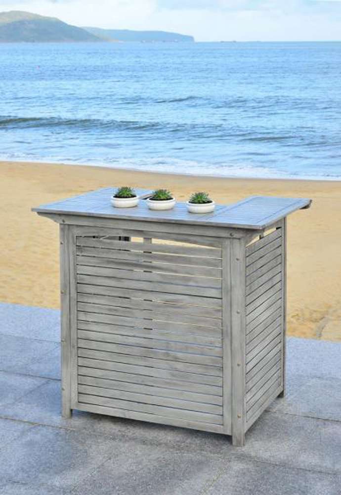 Safavieh - Monterey Bar Table - Grey - PAT7011B veiw 3