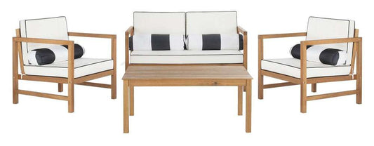 Safavieh - Montez 4 Piece Set - Natural - Bge + Bolster P - PAT7030C veiw 1