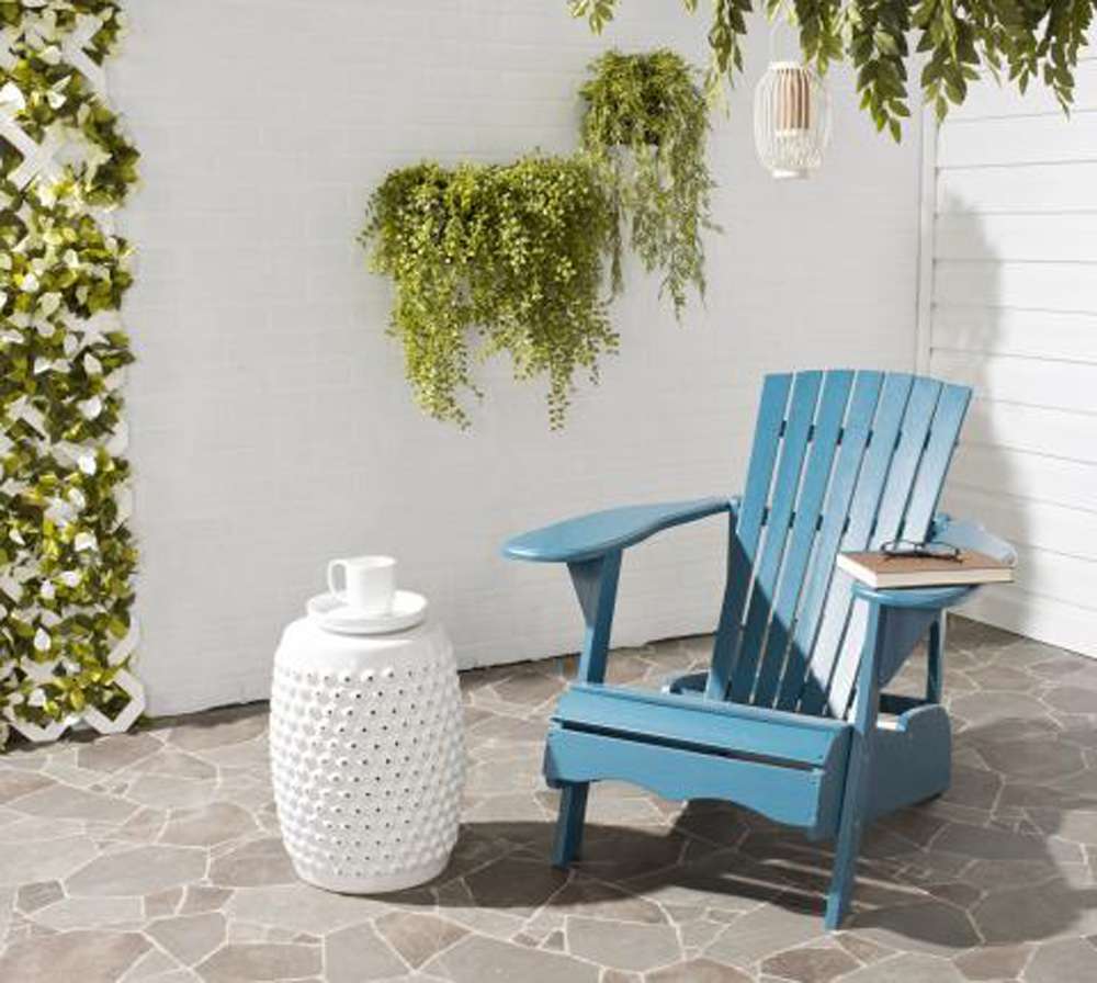 Safavieh - Mopani Chair - Blue - PAT6700D veiw 2