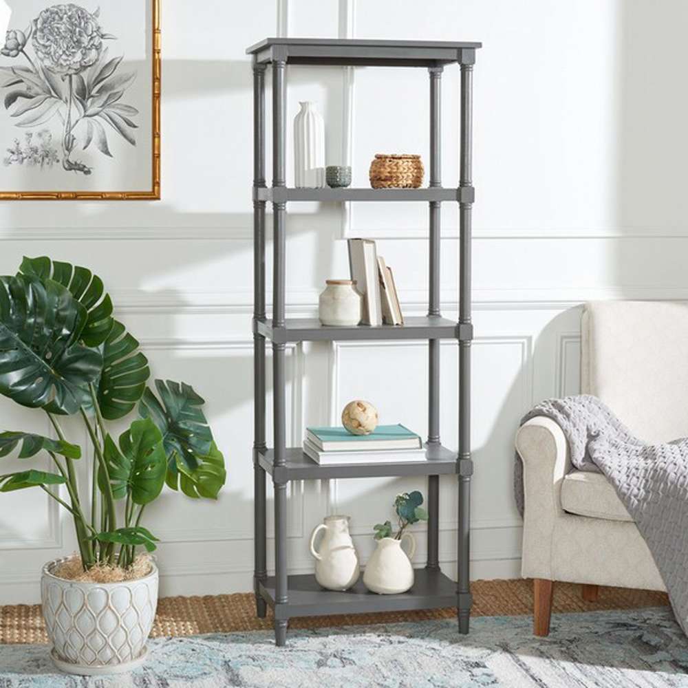 Safavieh - Odessa Bookcase - Grey - AMH5721A veiw 2