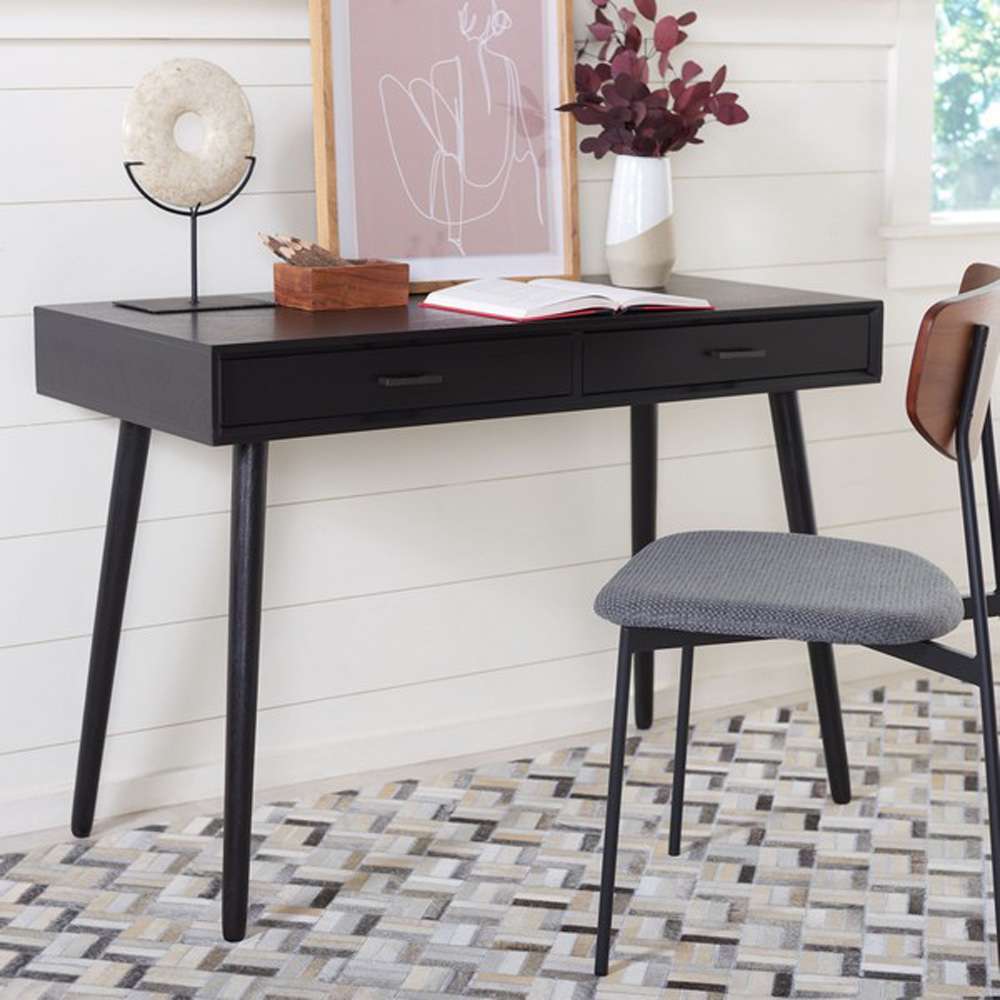 Safavieh - ODwyer 2 Drawer Desk - Black - DSK5708D veiw 2