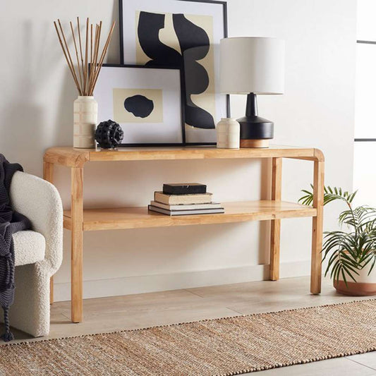 Safavieh - Omara 2 Tier Console Table - Natural - CNS1500C veiw 2