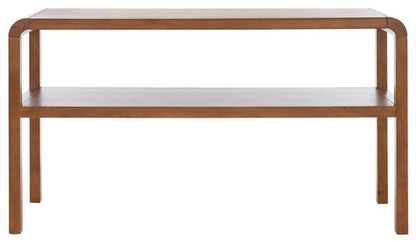Safavieh - Omara 2 Tier Console Table - Walnut - CNS1500B veiw 1