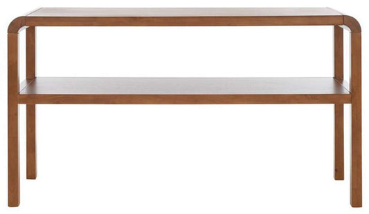 Safavieh - Omara 2 Tier Console Table - Walnut - CNS1500B veiw 1
