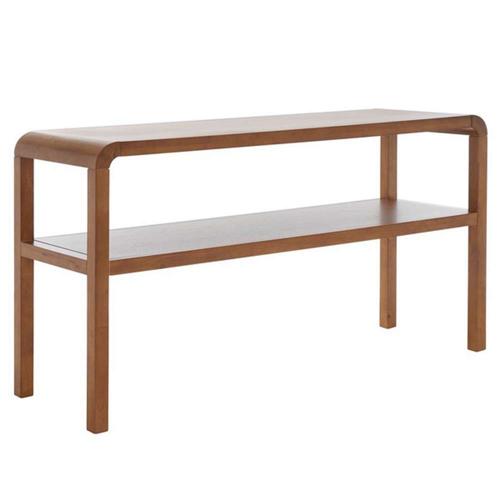 Safavieh - Omara 2 Tier Console Table - Walnut - CNS1500B veiw 3