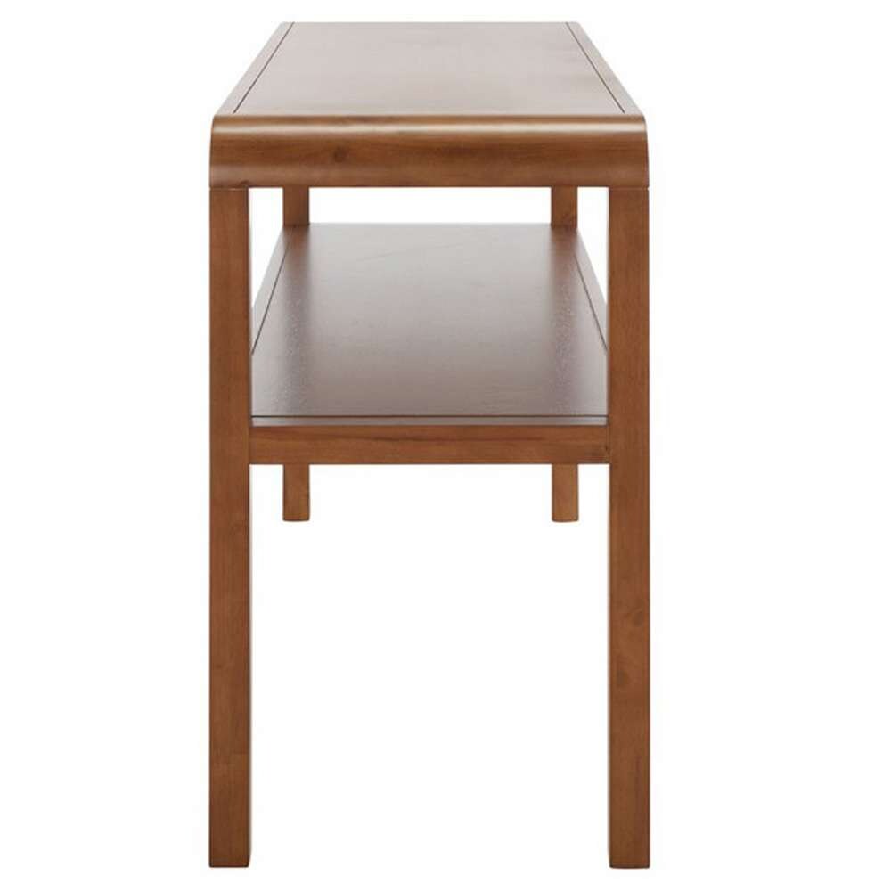 Safavieh - Omara 2 Tier Console Table - Walnut - CNS1500B veiw 4