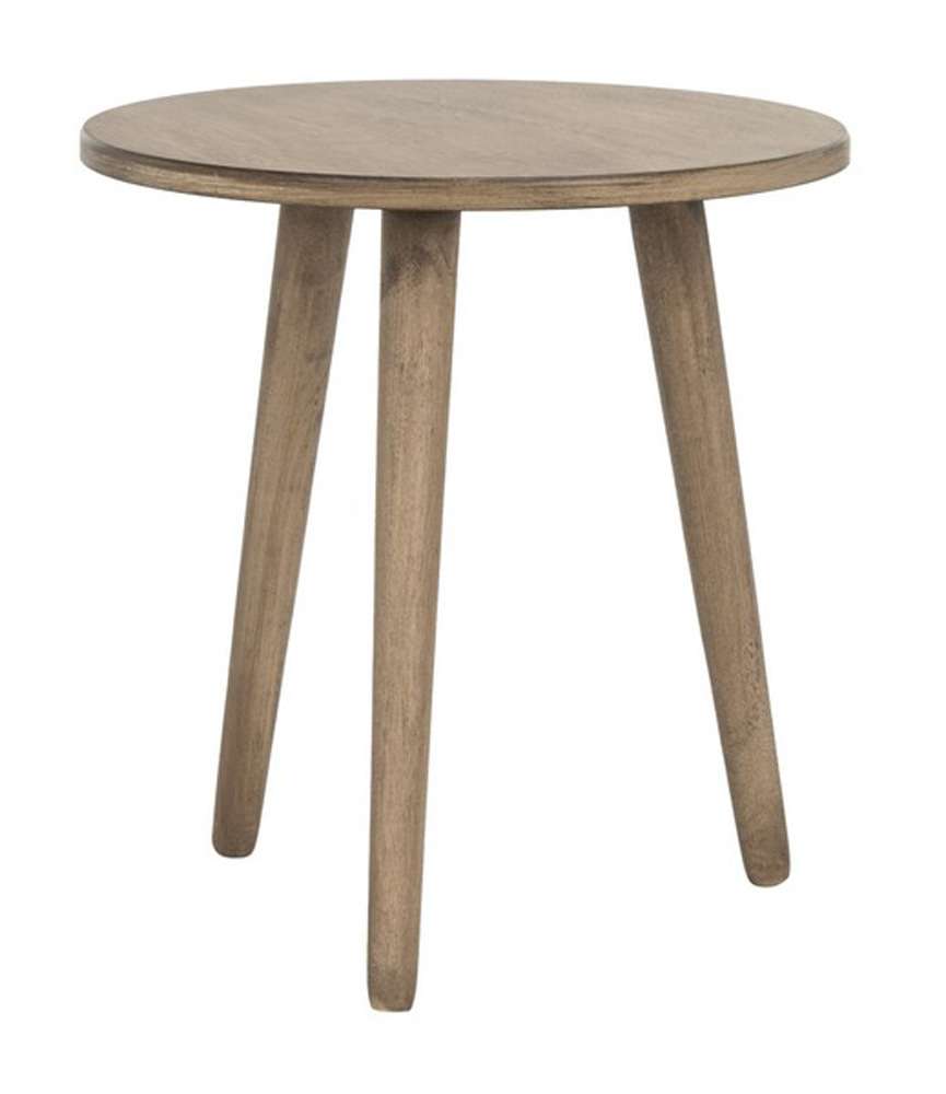 Safavieh - Orion Round Accent Table - Light Brown - ACC5700B veiw 3