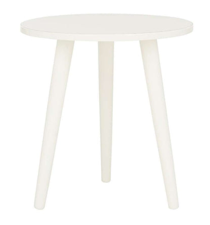 Safavieh - Orion Round Accent Table - Vintage White - ACC5700A veiw 1