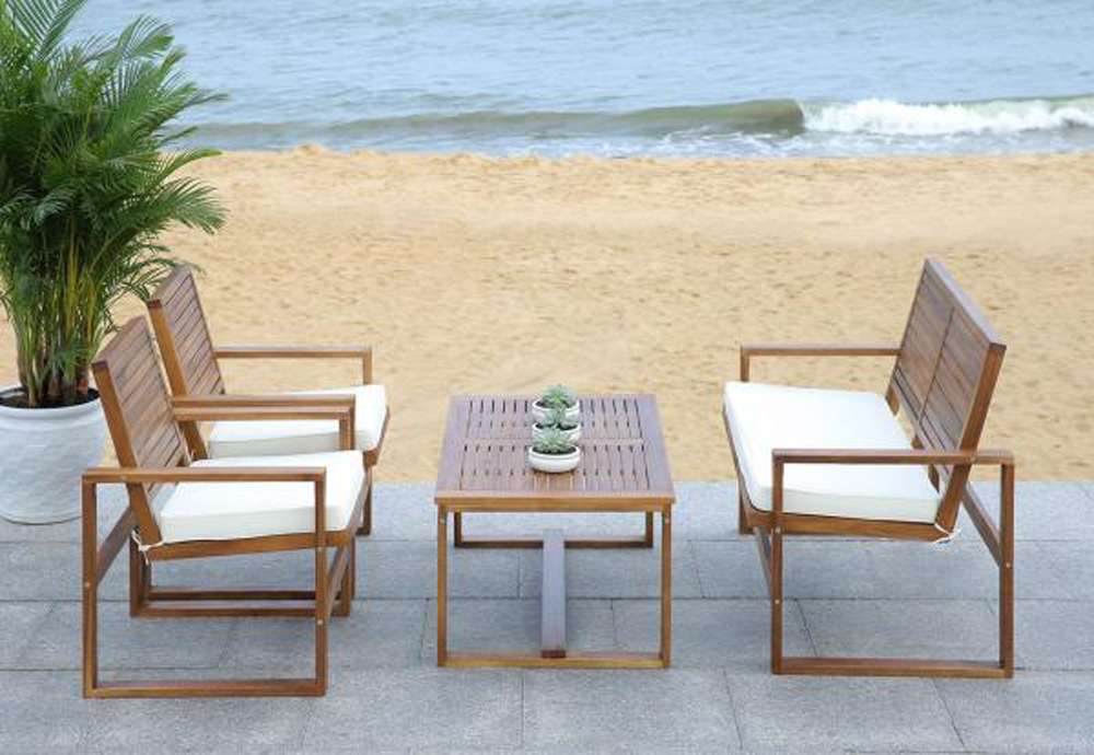 Safavieh - Ozark 4 Pc Set - Natural - Beige - FOX6007A veiw 3