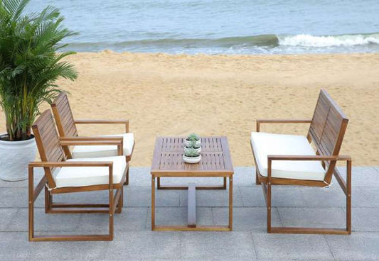 Safavieh - Ozark 4 Pc Set - Natural - Beige - FOX6007A veiw 3