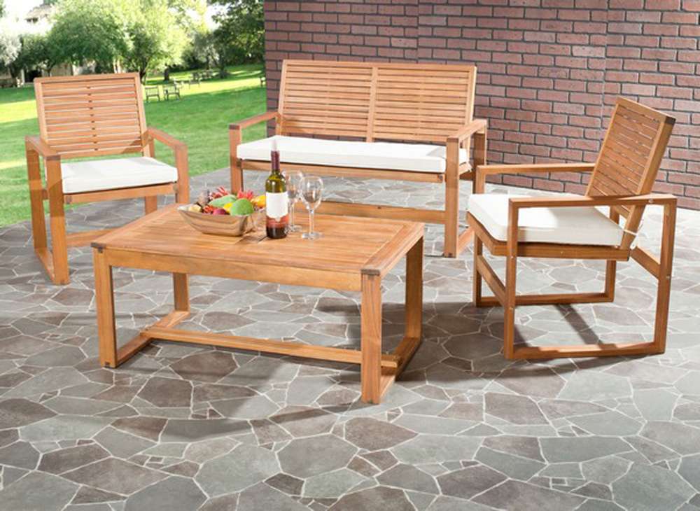 Safavieh - Ozark 4 Pc Set - Natural - Beige - FOX6007A veiw 4