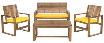 Safavieh - Ozark 4 Pc Set - Natural - Yellow - FOX6007B veiw 1