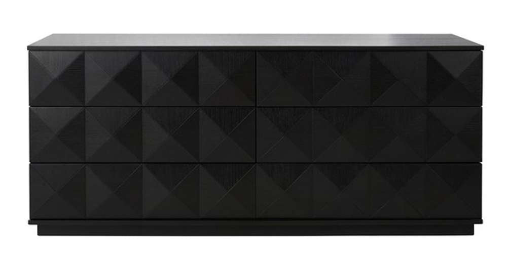Safavieh - Patty 6 Drawer Dresser - Black - SFV7206A veiw 1