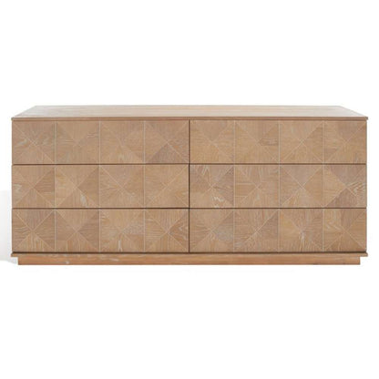 Safavieh - Patty 6 Drawer Dresser - Natural - SFV7206C veiw 3