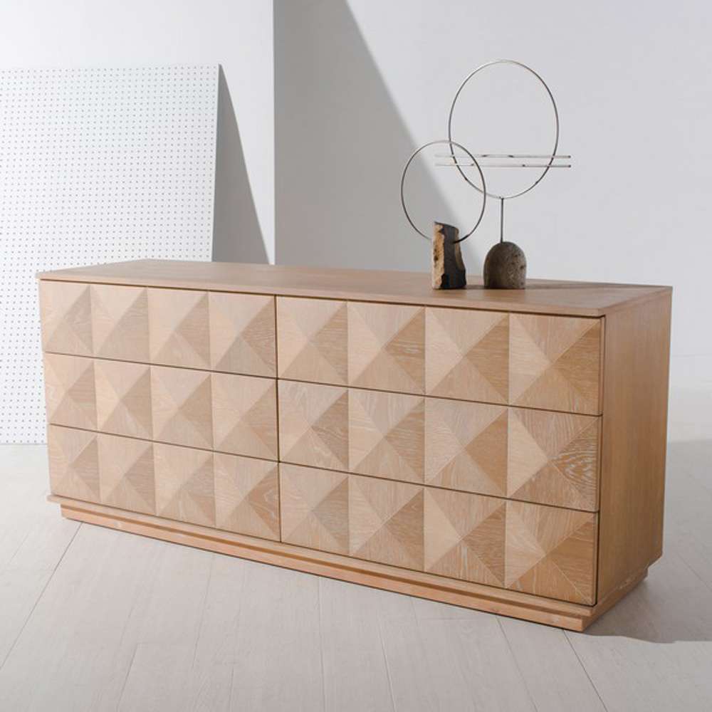 Safavieh - Patty 6 Drawer Dresser - Natural - SFV7206C veiw 4