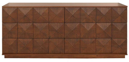 Safavieh - Patty 6 Drawer Dresser - Walnut - SFV7206B veiw 1