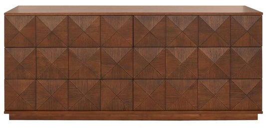 Safavieh - Patty 6 Drawer Dresser - Walnut - SFV7206B veiw 1