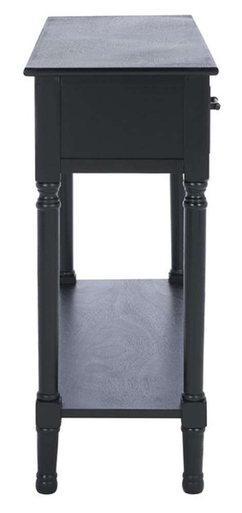 Safavieh - Peyton 2 Drawer Console Table - Black - CNS5704B veiw 3