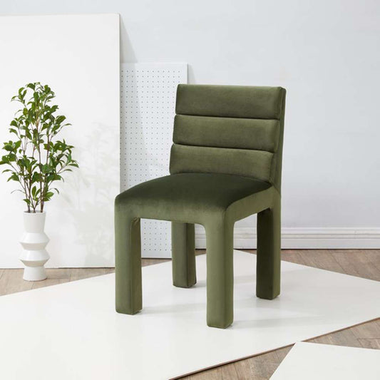 Safavieh - Pietro Tufted Dining Chiar - Forest Green - SFV5081D veiw 2