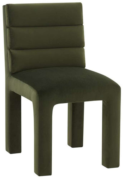Safavieh - Pietro Tufted Dining Chiar - Forest Green - SFV5081D veiw 3
